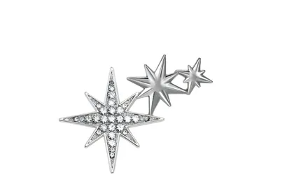 סיכת כוכבים כסופים