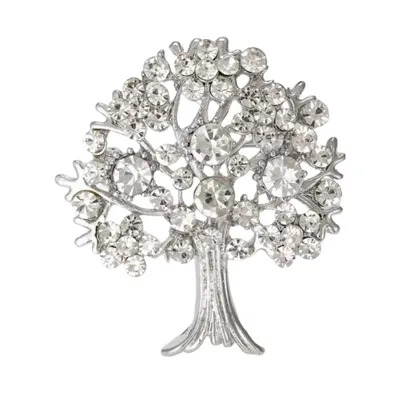 סיכת עץ יפני כסף