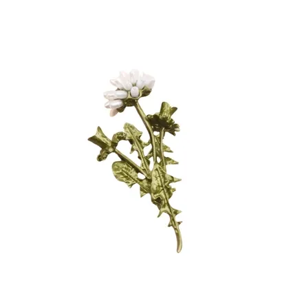 סיכת פרח מחורז