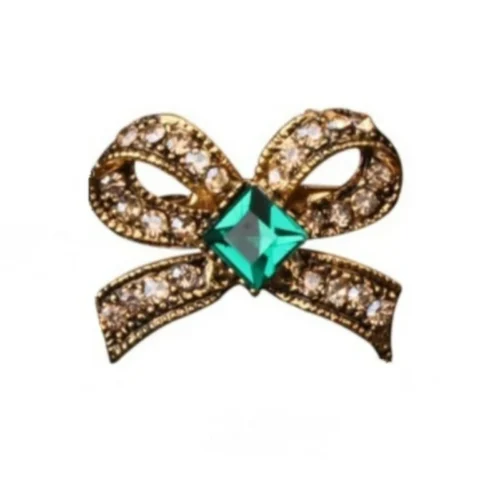 סיכת פפיון טורקיז