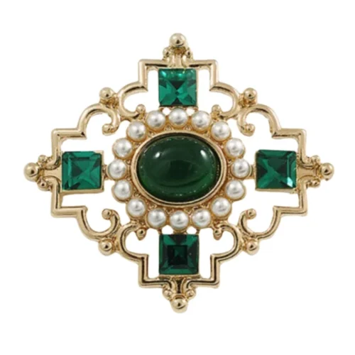 סיכת מצפן חיים ירוקה