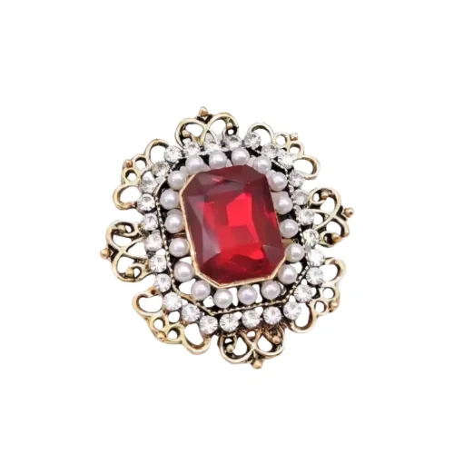 סיכת אבן ראשה אדומה