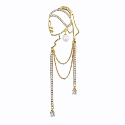 סיכת דיוקן נשי