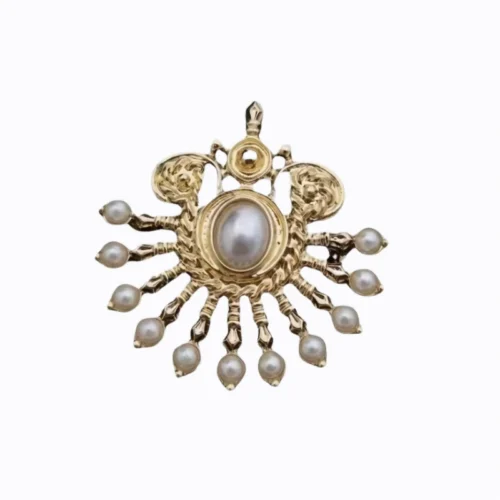 סיכת זרועות פנינה