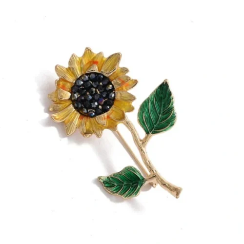 סיכת חמנייה מיניאטורית