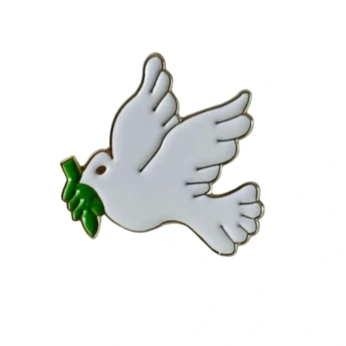 סיכת יונת שלום