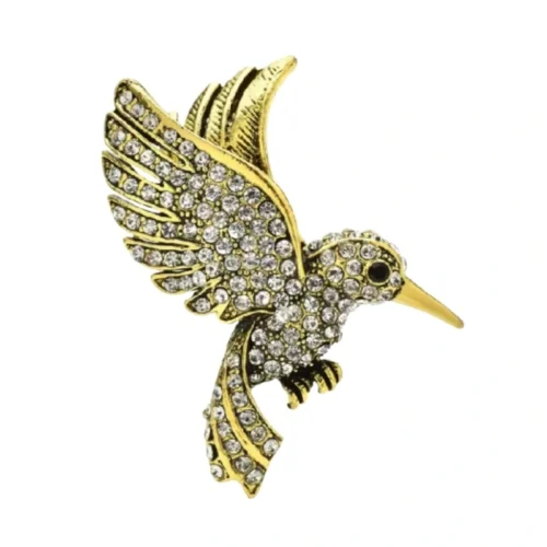 סיכת כנרית משובץ