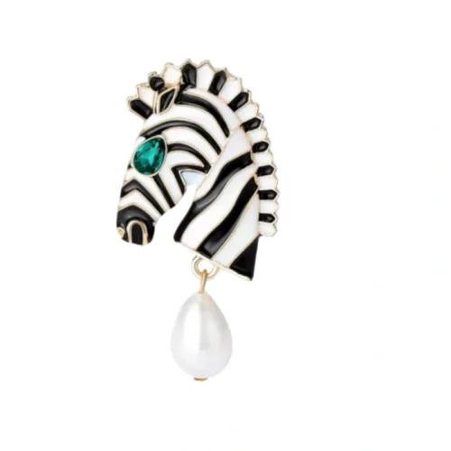 סיכת ראש זברה