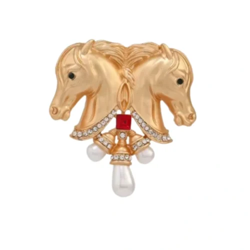 סיכת סוסים סיאמיים